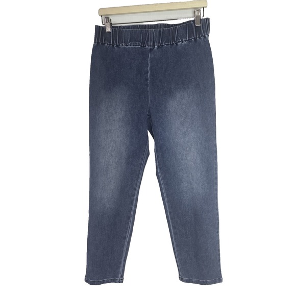 Soft Surroundings Pants - Soft Surroundings Metro Legging Pull On Jeans Elastic Waist Women's Size M